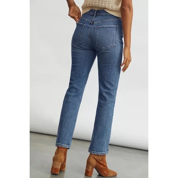 AGOLDE Riley High Rise Straight Jeans - Picture 9 of 11